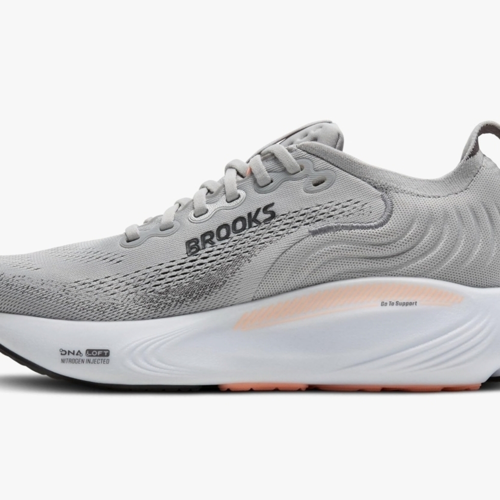 Brooks Women's Gray Running Shoes - Picture 8 of 14